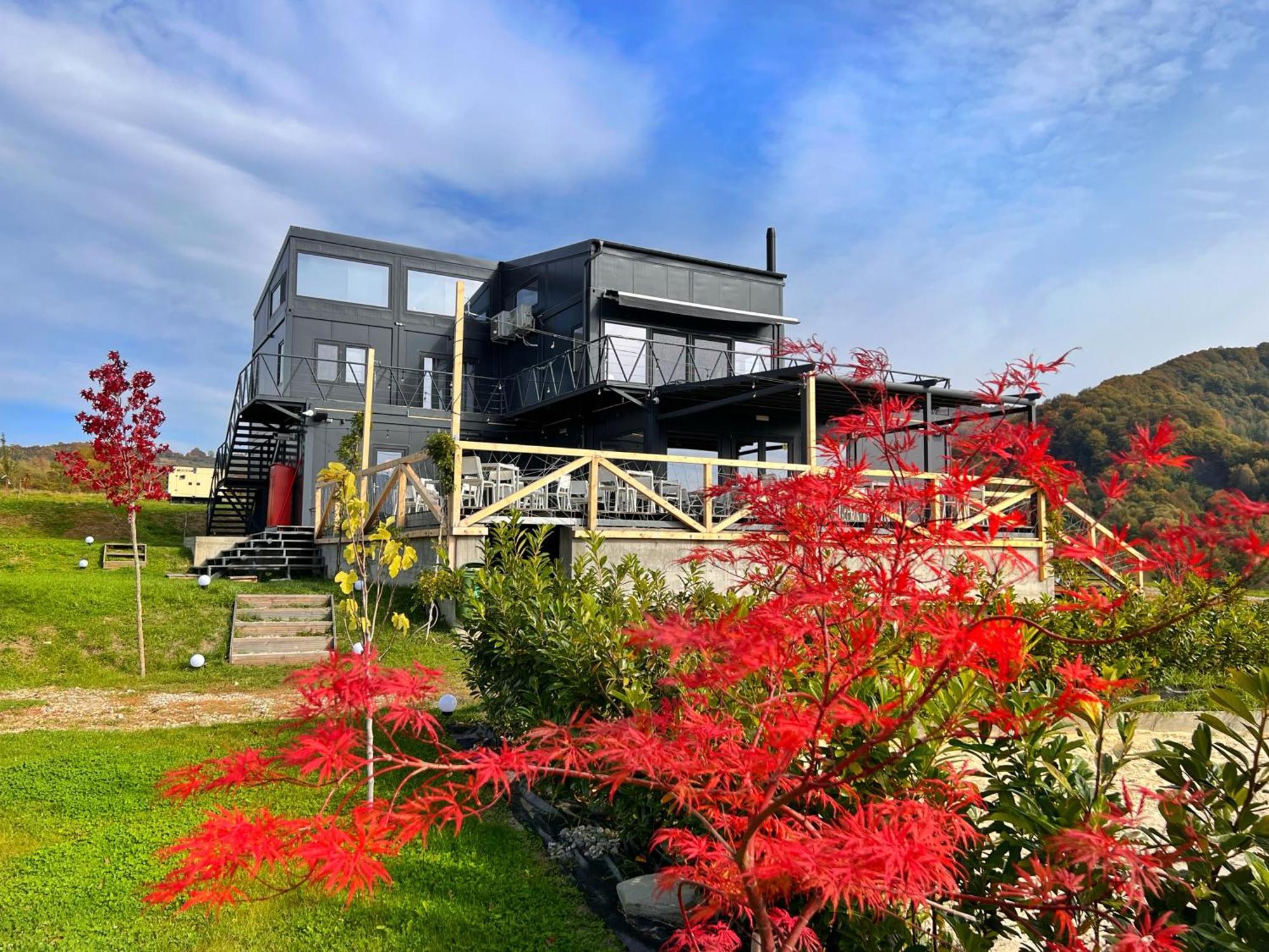 Flandra Glamping Hotel Corbeni Bagian luar foto