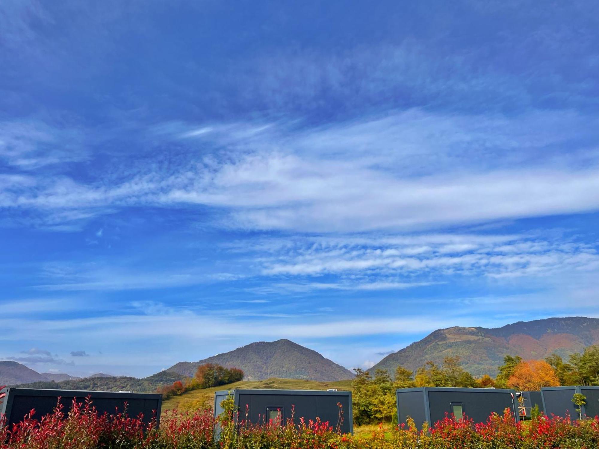 Flandra Glamping Hotel Corbeni Bagian luar foto